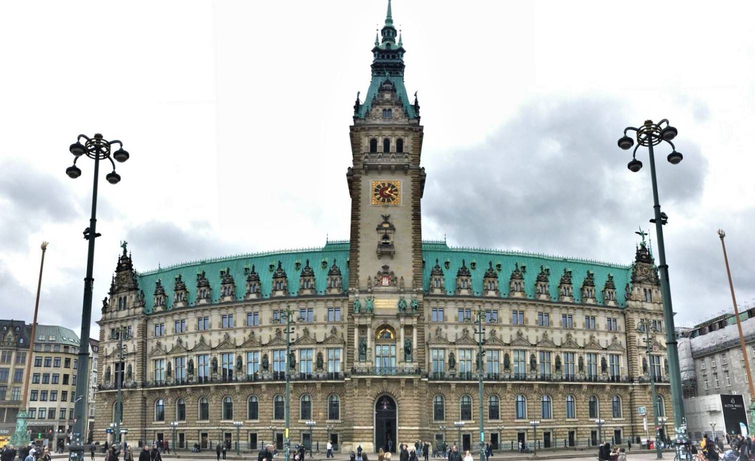 Rathausplatz-Hamburgo