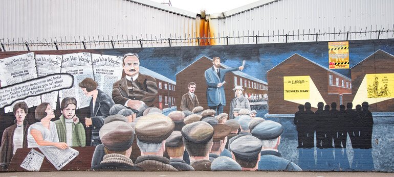 Murales en Belfast