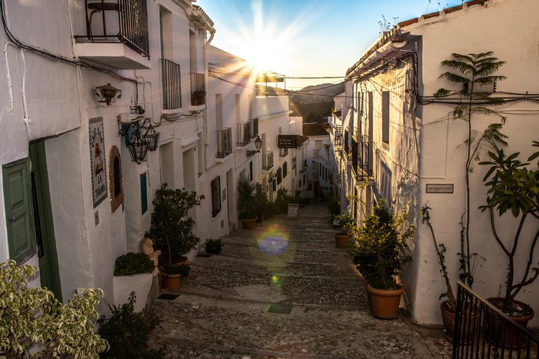 Calles más bonitas de Frigiliana