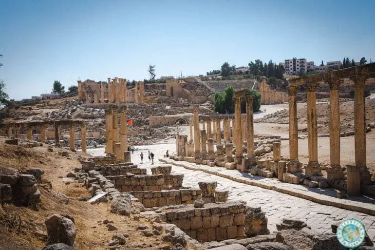 cardo maximus que ver en jerash