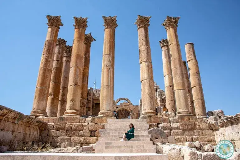 templo de artemisa que ver en jerash
