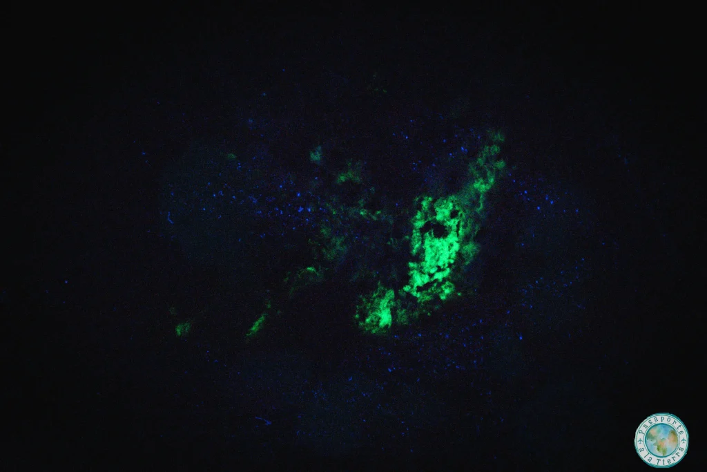 luminiscencia mina rica pulpi