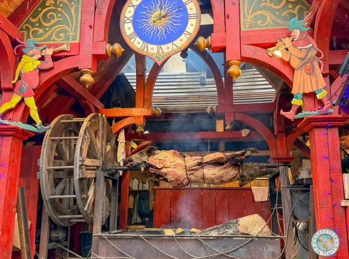 jabali-asado-mercado-medieval-ribeauvillé