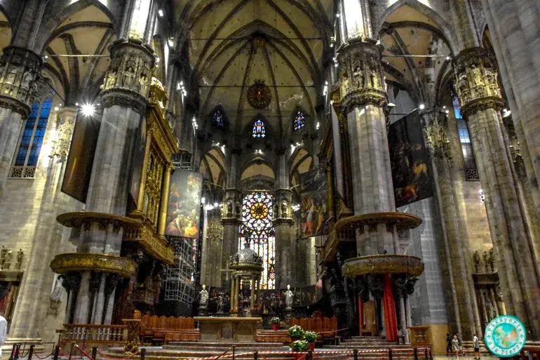 Interior de la Catedral de Milán